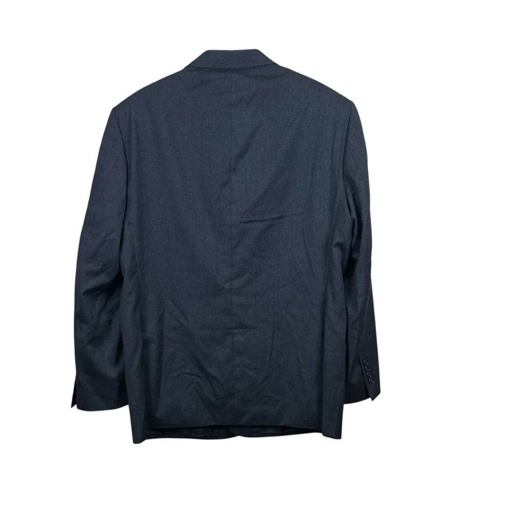 Jos. A Bank 810 Men's 46R Charcoal Gray 100% Wool Suit Jacket‎ Blazer Sport Coat